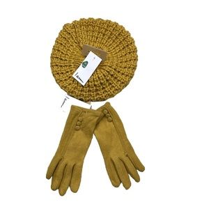 winter  hat glove set women